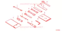 OUTIL pour Honda CBR 250 R ABS TRICOLORE de 2012