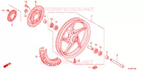 ROUE AVANT pour Honda CBR 250 R ABS de 2012