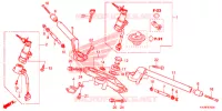 GUIDON   TE DE FOURCHE pour Honda CBR 250 R ABS BLACK de 2012