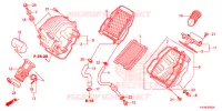 FILTRE A AIR pour Honda CBR 250 R ABS RED de 2012