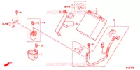 BATTERIE pour Honda CBR 250 R ABS TRICOLOR de 2013