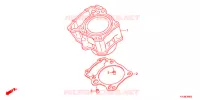 CYLINDRE pour Honda CBR 250 R ABS REPSOL de 2014