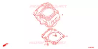 CYLINDRE pour Honda CBR 250 R ABS REPSOL de 2013