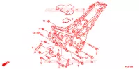 CADRE pour Honda CBR 250 R ABS BLACK de 2014
