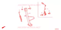 BEQUILLE pour Honda CBR 250 R ABS de 2014