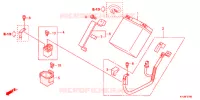 BATTERIE pour Honda CBR 250 R ABS de 2014