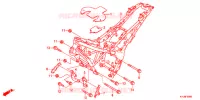 CADRE pour Honda CBR 250 R ABS de 2014