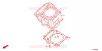 CYLINDRE pour Honda CBR 250 R ABS de 2014
