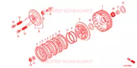 EMBRAYAGE pour Honda CBR 250 R ABS RED de 2017