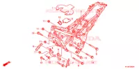 CADRE pour Honda CBR 250 R de 2012
