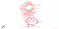 CYLINDRE pour Honda CBR 250 R de 2012