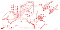 SELLE pour Honda CBR 250 R de 2012