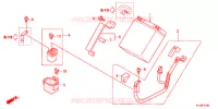 BATTERIE pour Honda CBR 250 R WHITE de 2013