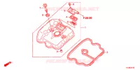 COUVRE CULASSE pour Honda CBR 250 R de 2013