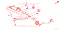 FEU ARRIERE pour Honda CBR 250 R de 2013