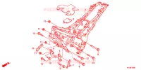 CADRE pour Honda CBR 250 R de 2013