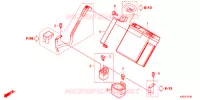 BATTERIE pour Honda CBR 250 R TRICOLOR de 2015