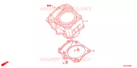 CYLINDRE pour Honda CBR 250 R TRICOLOR de 2015