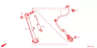BEQUILLE pour Honda CBR 400 R de 2014