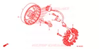 ALTERNATEUR pour Honda CBR 600 RR de 2009