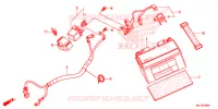 BATTERIE pour Honda CBR 600 RR RED de 2013