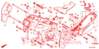 CADRE pour Honda CBR 600 RR RED de 2013