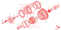 EMBRAYAGE pour Honda CBR 600 RR RED de 2013