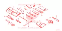 OUTIL pour Honda CBR 600 RR RED de 2013