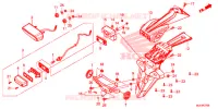 FEU ARRIERE pour Honda CBR 650 F ABS de 2015