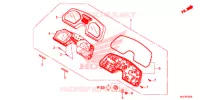 COMPTEUR pour Honda CBR 650 F BLACK de 2016