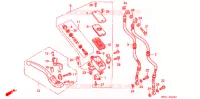 MAITRE CYLINDRE DE FREIN AVANT pour Honda CB 400 SUPER FOUR de 1993