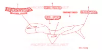 T (F2N/F2R/F2S) pour Honda CB 400 SUPER FOUR de 1993