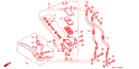 MAITRE CYLINDRE DE FREIN AVANT pour Honda CB 400 SUPER FOUR  VERSION S 5J de 1997