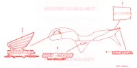 T (F3V) pour Honda CB 400 SUPER FOUR  VERSION S 5J de 1997