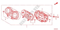 COMPTEUR (CB1300S/SA/TA) pour Honda CB 1300 SUPER FOUR TOURING SE de 2011