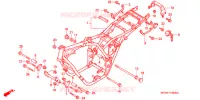CADRE pour Honda CB 400 SUPER FOUR 50TH WHITE de 1998