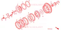 EMBRAYAGE pour Honda CB 400 SUPER FOUR 50TH WHITE de 1998
