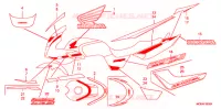 T (4) pour Honda CB 400 SUPER BOL D\'OR ABS VTEC REVO de 2008