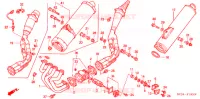 SILENCIEUX D'ECHAPPEMENT pour Honda CBR 900 RR de 2000