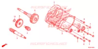 BOITE DE VITESSES pour Honda S WING 125 ABS de 2012