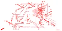 MAITRE CYLINDRE DE FREIN ARRIERE pour Honda S WING 125 ABS de 2012