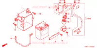 BATTERIE pour Honda CBX 250 TWISTER de 2007