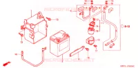 BATTERIE pour Honda CBX 250 TWISTER de 2004