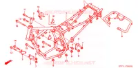 CADRE pour Honda CBX 250 TWISTER de 2004