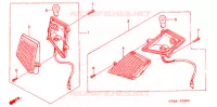 CLIGNOTANT AVANT pour Honda CH 80 ELITE de 2003