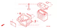 BATTERIE pour Honda CH 80 ELITE de 2005