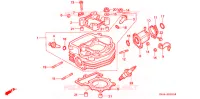 CULASSE pour Honda CH 80 ELITE de 1994