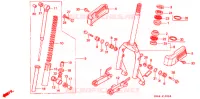 FOURCHE pour Honda CH 80 ELITE de 1994