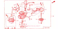 CARBURATEUR pour Honda CH 80 ELITE de 1994