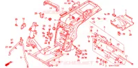 CADRE pour Honda CH 80 ELITE de 1996